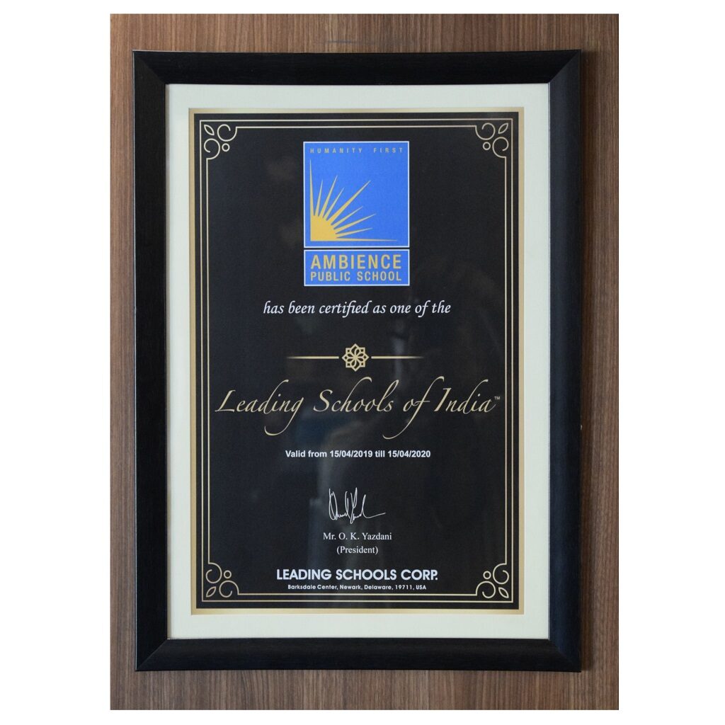 Awards - Leading Schools of India
