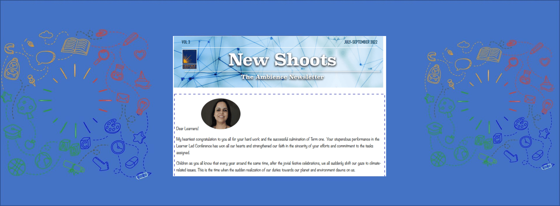 Newsletter - July-Sep - Abience Academy School