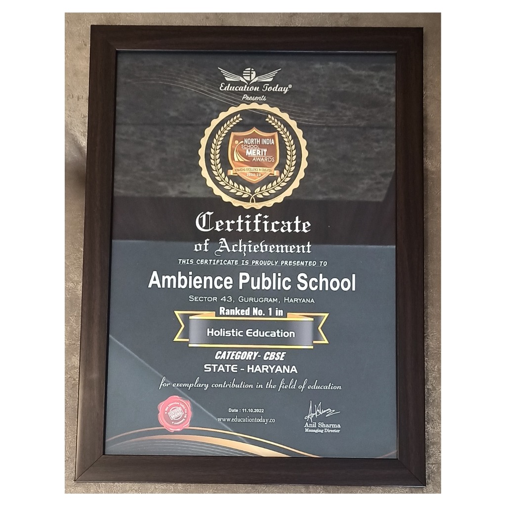 Awards - Abience Academy School