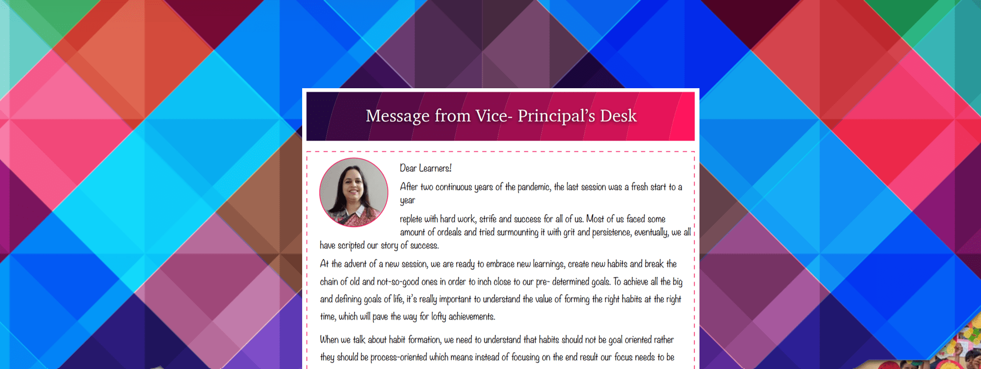 Newsletter - Apt & June - Abience Academy School